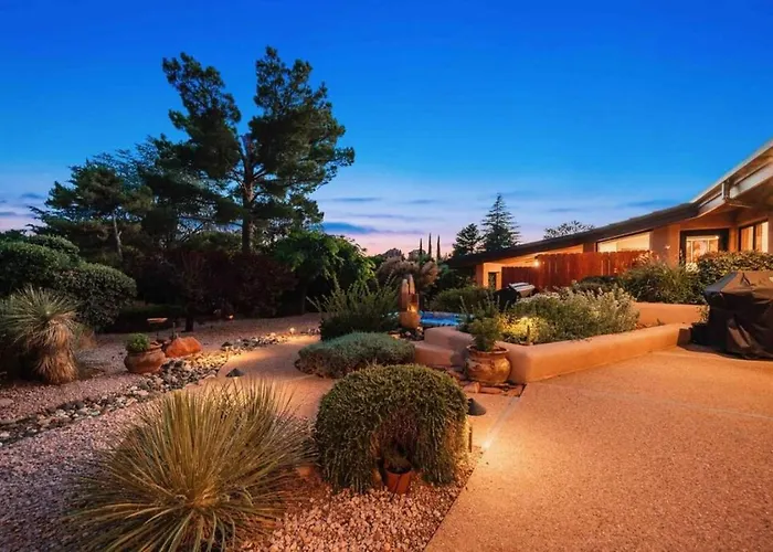 Chapel Vortex Red Rocks Hot Tub Gardens Sedona