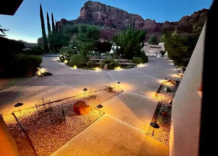 Chapel Vortex Red Rocks Hot Tub Gardens Holiday home