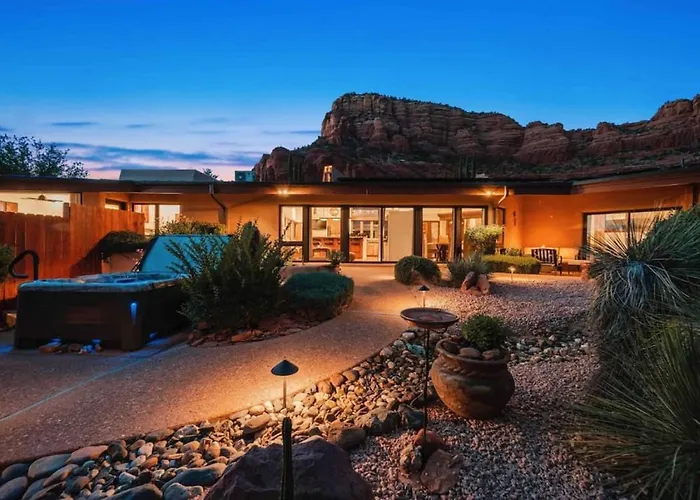 Chapel Vortex Red Rocks Hot Tub Gardens Holiday home Sedona